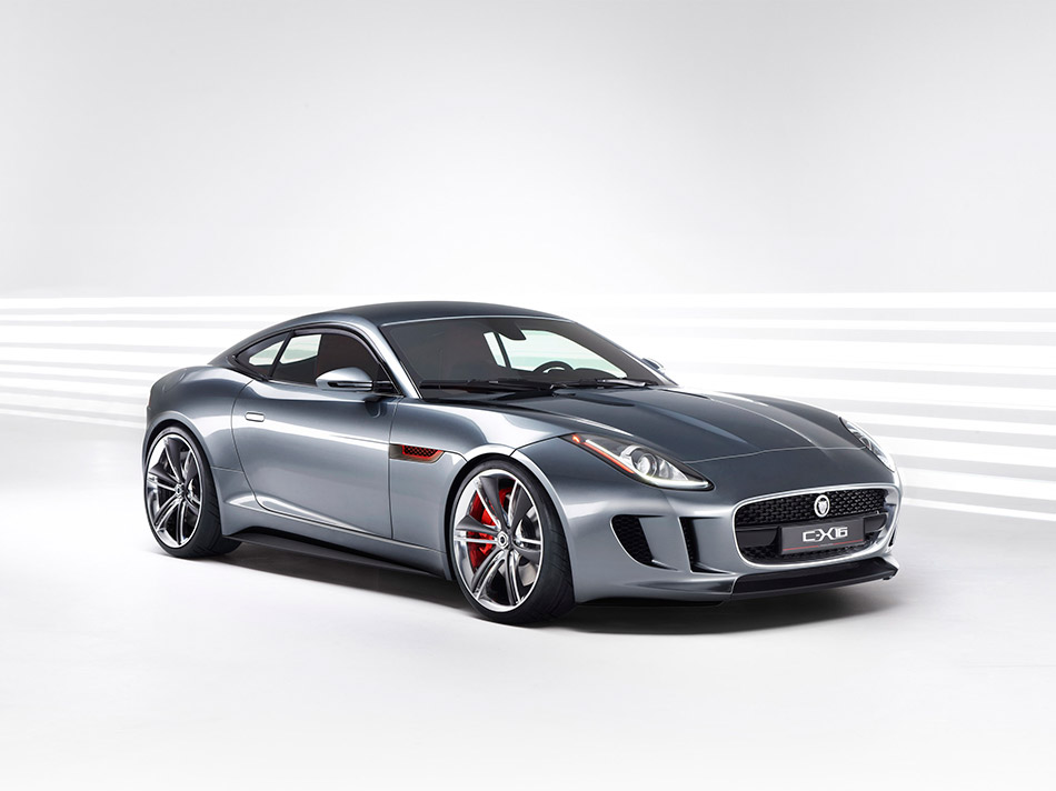 2011 Jaguar C-X16 Concept Front Angle