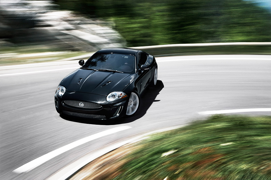 2010 Jaguar XKR Front Angle