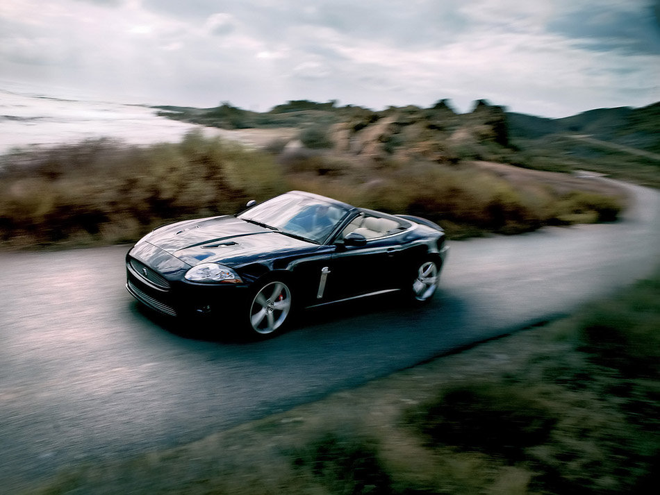 2008 Jaguar XKR Portfolio Front Angle