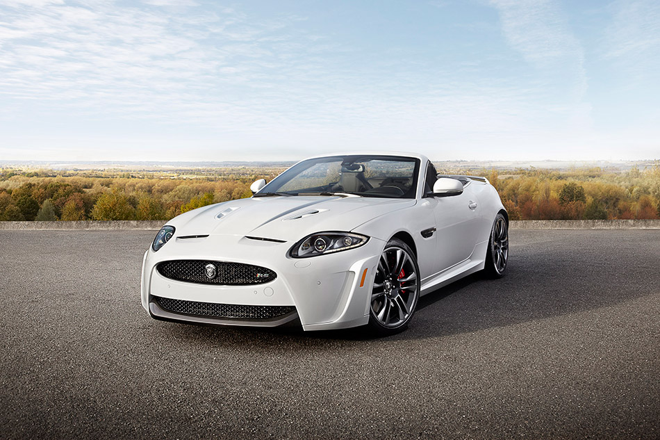 2012 Jaguar XKR-S Convertible Front Angle