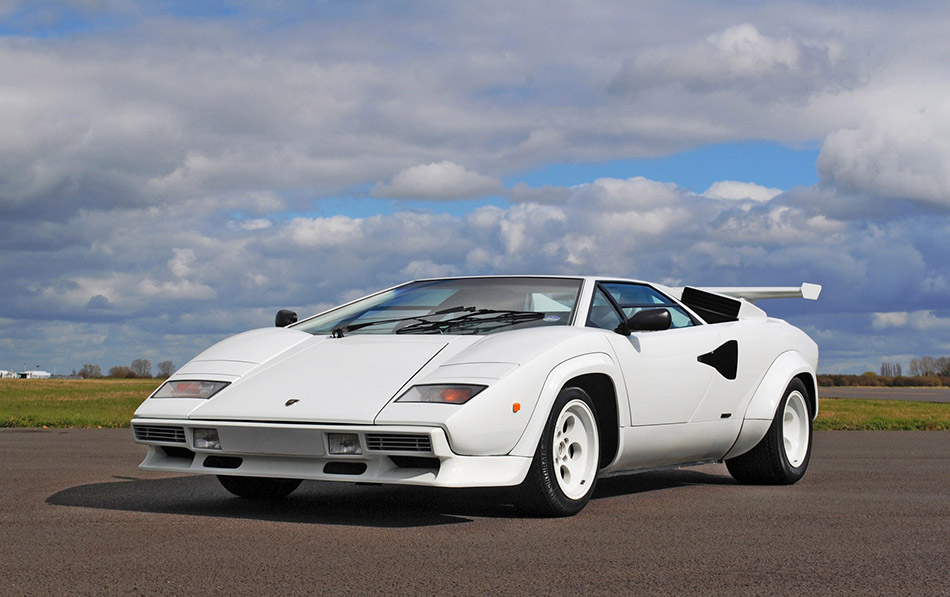 1982 Lamborghini Countach LP500S Front Angle