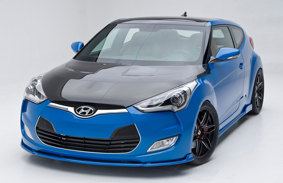 2012 PM Lifestyle Hyundai Veloster Front Angle