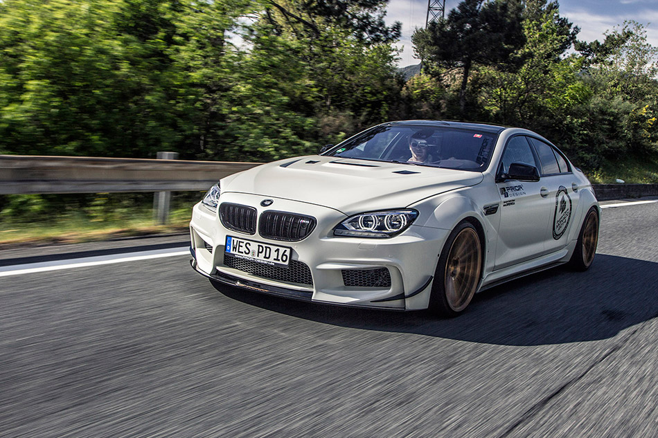 2014 Prior Design BMW M6 GranCoupe Front Angle