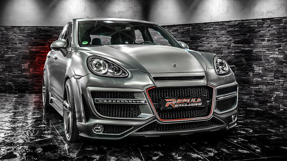 2014 Regula Porsche Cayenne 958 Front Angle