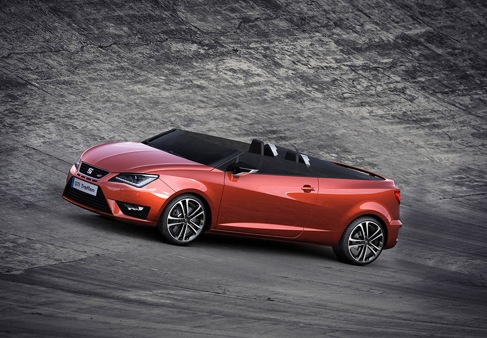 2014 Seat Ibiza Cupster Concept Front Angle