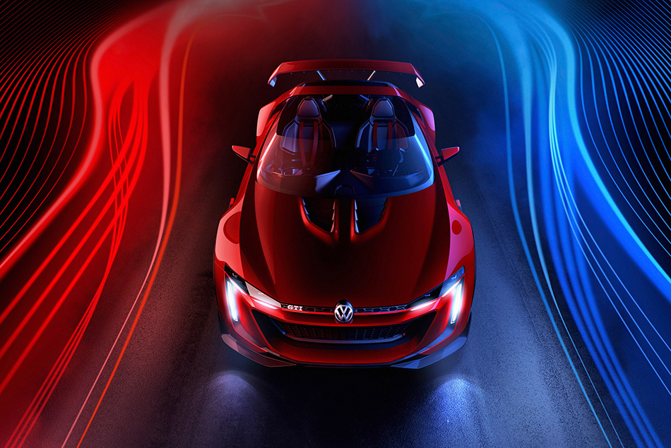 2014 Volkswagen GTI Roadster Concept Front Angle