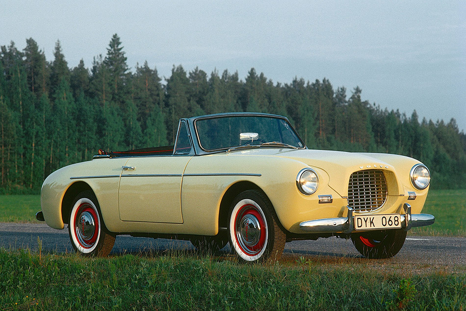 1956 Volvo Sport Convertible Front Angle
