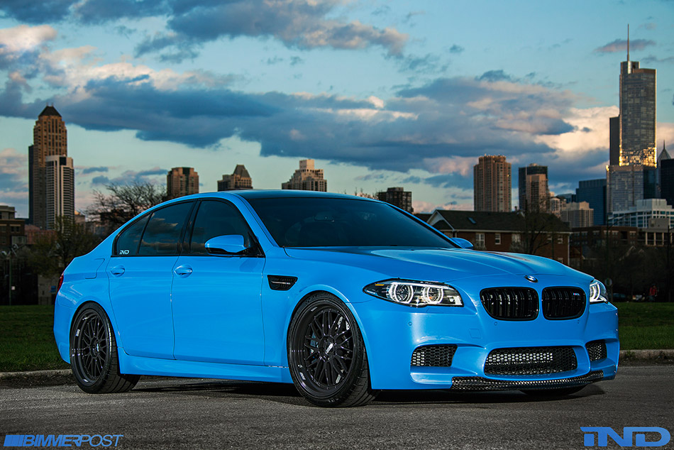 2014 iND BMW F10 M5 Front Angle