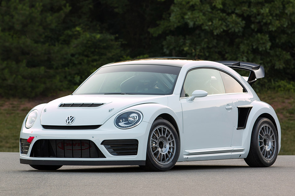2014 Andretti Rallycross Volkswagen Beetle GRC Front Angle