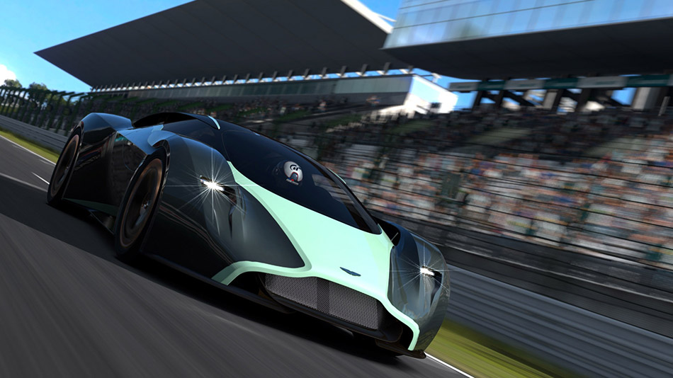 2015 Aston Martin DP-100 Vision Gran Turismo Concept Front Angle