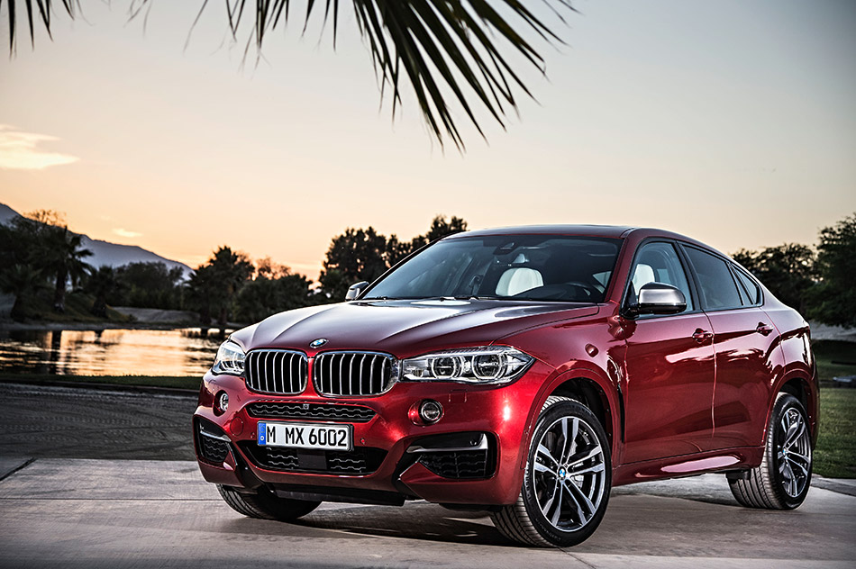 2015 BMW X6 Front Angle