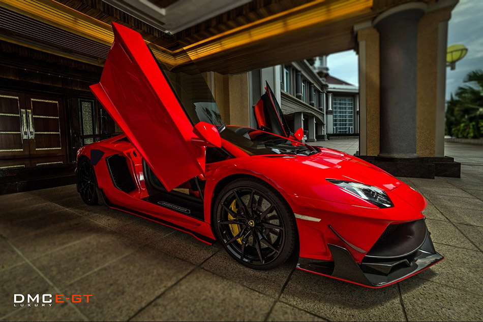 2014 DMC Lamborghini Aventador LP988 Edizione GT Front Angle