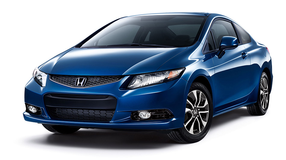 2013 Honda Civic Coupe Front Angle