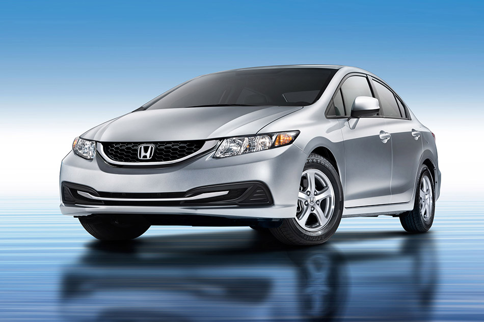 2013 Honda Civic Natural Gas Front Angle