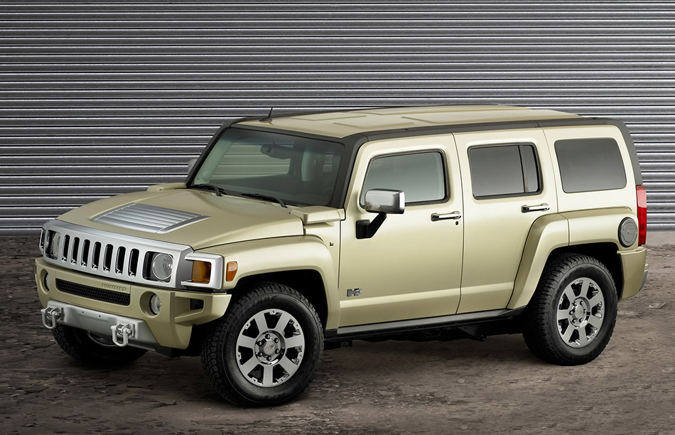 2007 Hummer H3 E85 Front Angle