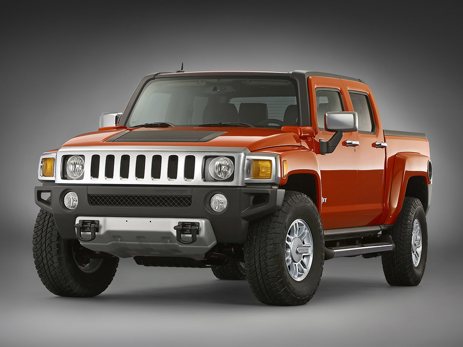 2009 Hummer H3T Alpha Front Angle