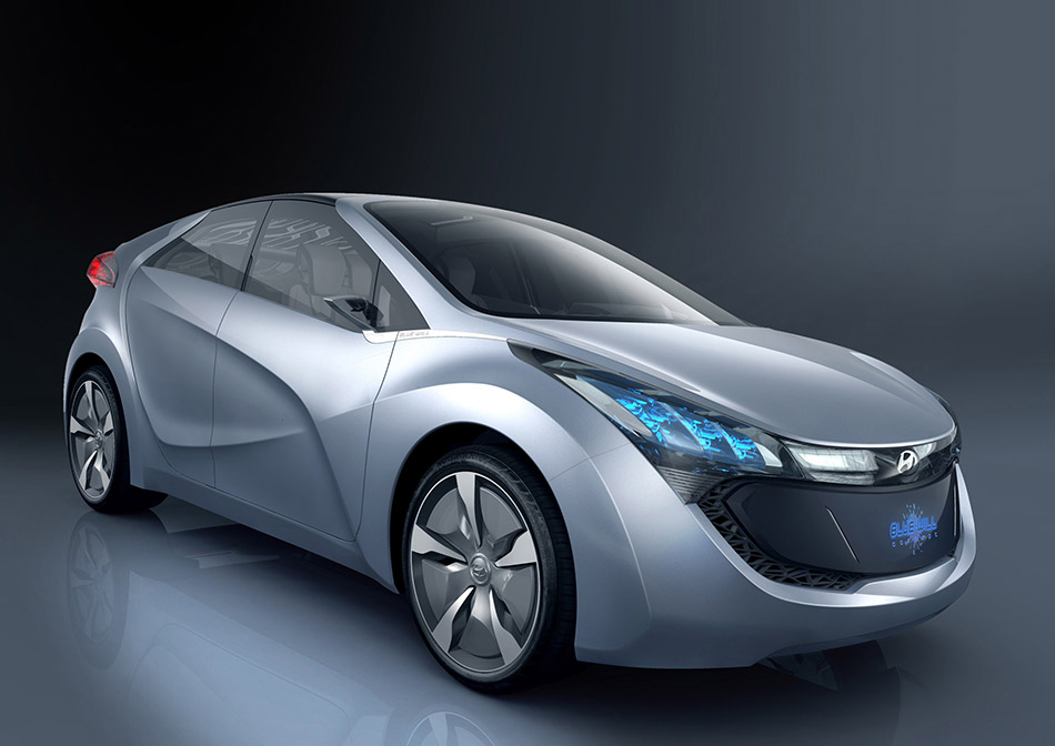2009 Hyundai Blue-Will Concept Front Angle