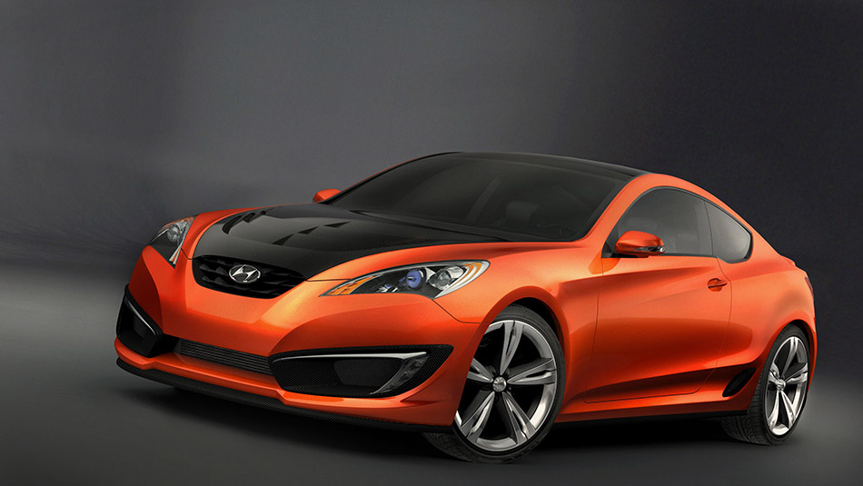 2007 Hyundai Genesis Coupe Concept Front Angle