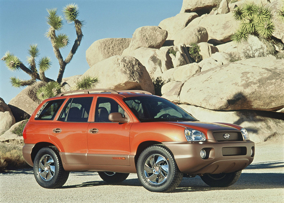 1999 Hyundai Santa Fe Concept Front Angle