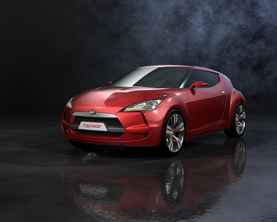 2007 Hyundai Veloster Concept Front Angle