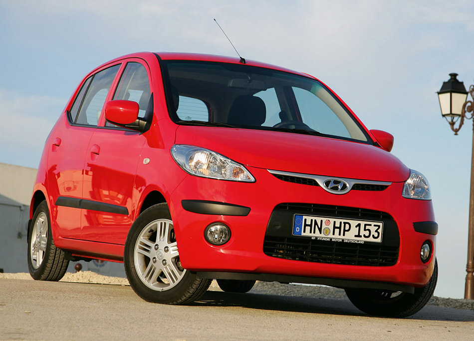 2008 Hyundai i10 Front Angle