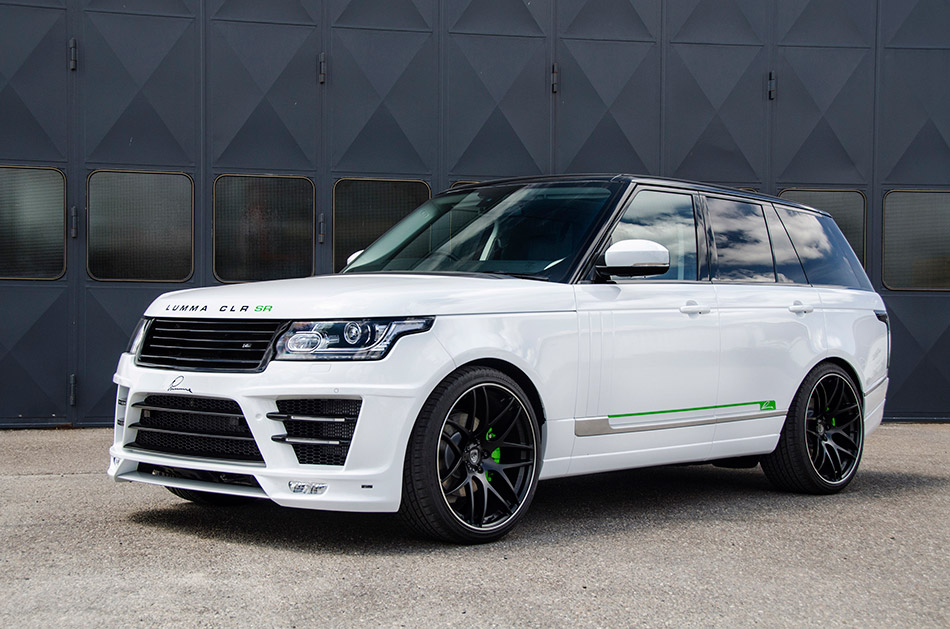 2014 Lumma Design Range Rover Vogue CLR SR Front Angle