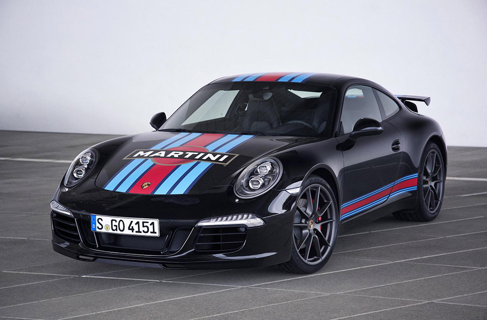 2014 Porsche 911 S Martini Racing Edition Front Angle