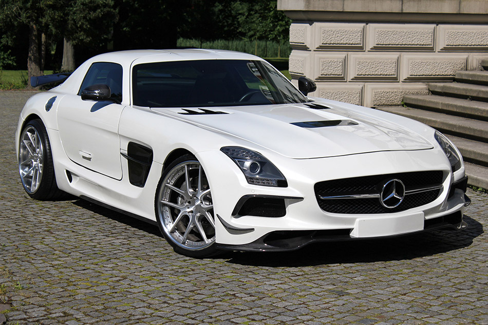 2014 SGA Mercedes-Benz SLS AMG Black Series Design Front Angle