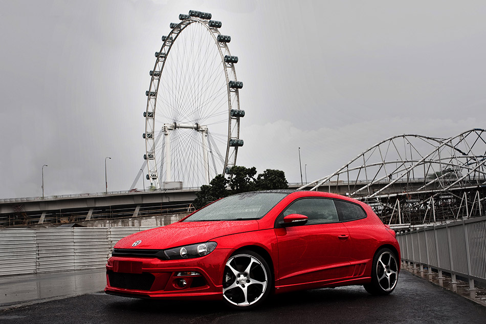 2014 ABT Volkswagen Scirocco Front Angle