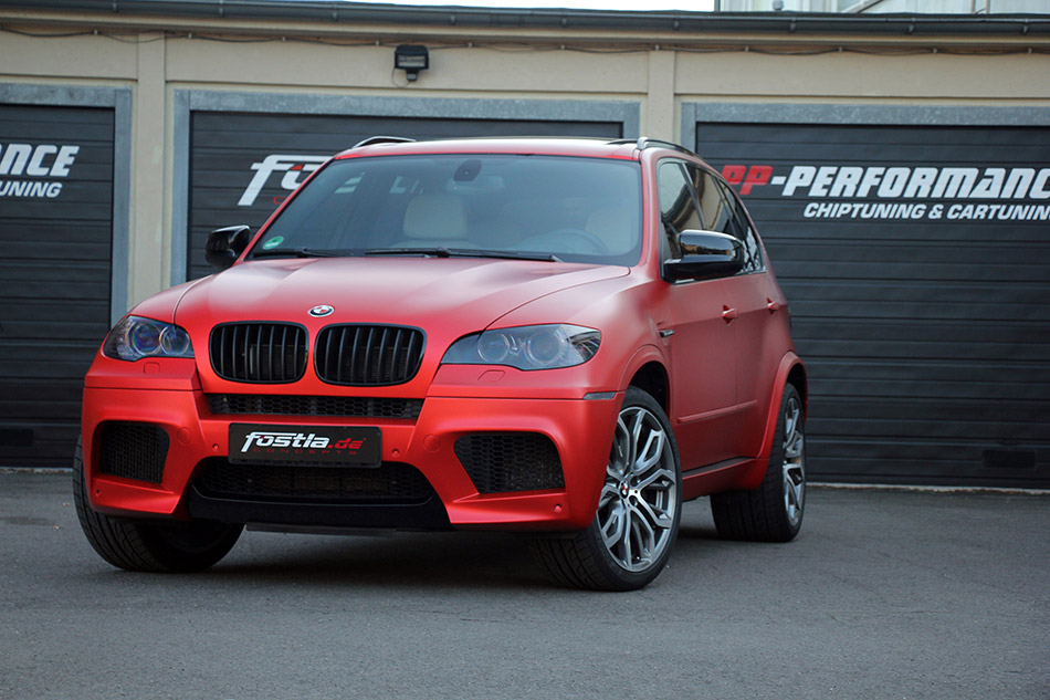 2014 Fostla BMW E70 X5 M Front Angle