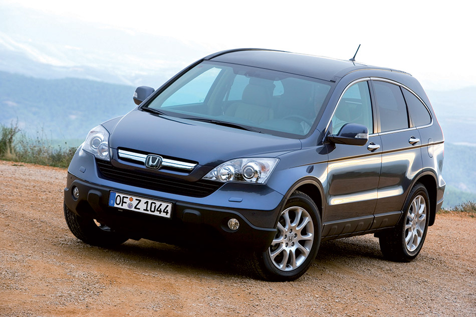 2007 Honda CR-V Euro Specs Front Angle