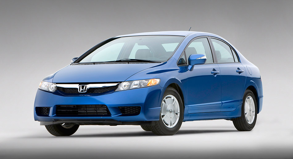 2009 Honda Civic Hybrid Front Angle