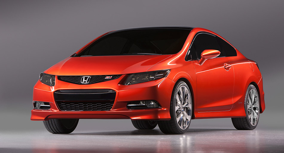 2011 Honda Civic Si Concept Front Angle