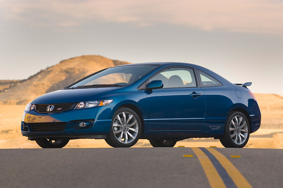 2009 Honda Civic Si Coupe Front Angle