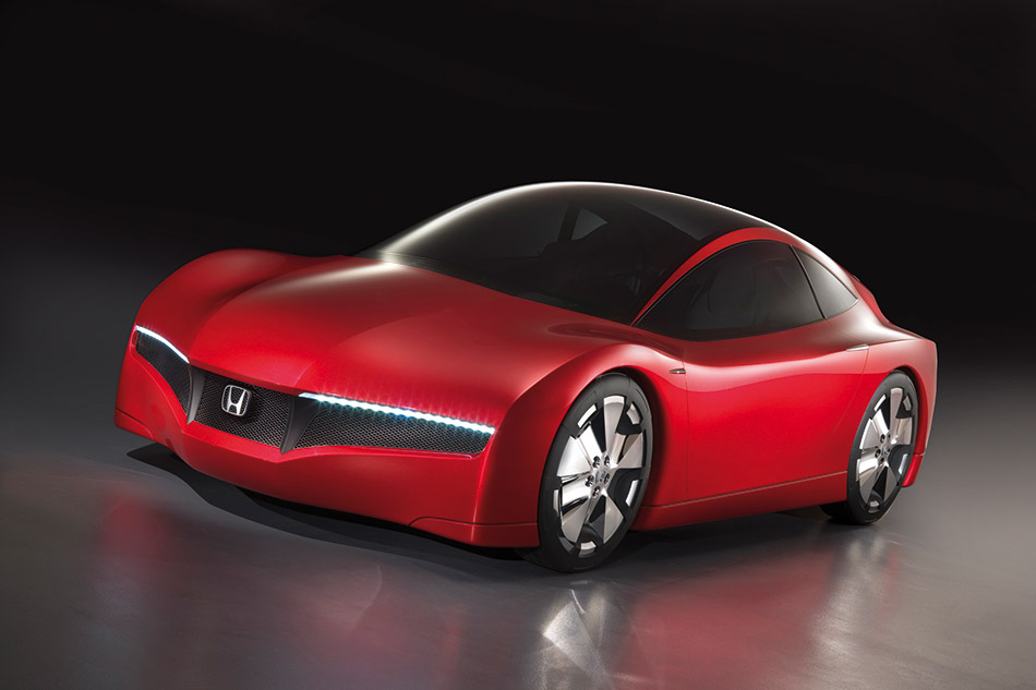 2007 Honda Small Hybrid Sports Concept Front Angle