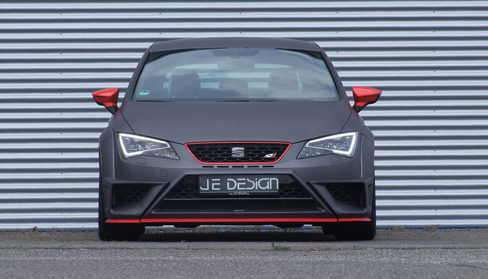 2014 JE DESIGN Seat Leon Cupra 5F Front Angle