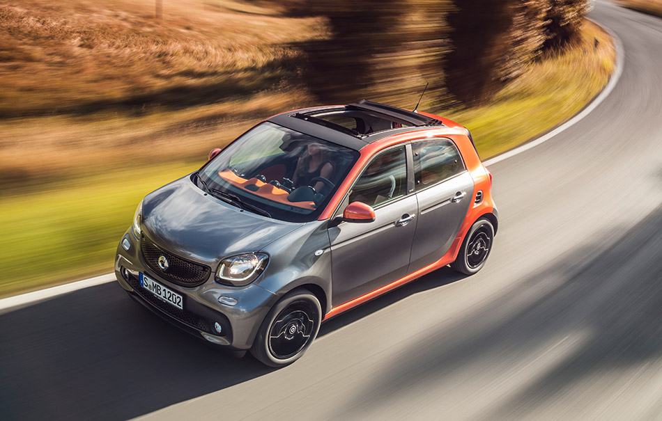 2015 Smart Forfour Front Angle