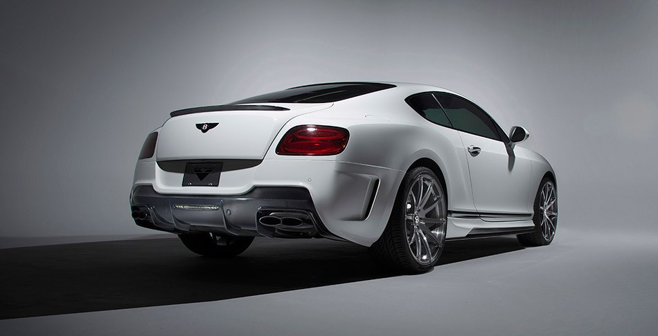 2014 Vorsteiner Bentley Continental GT BR10-RS Edition Rear Angle