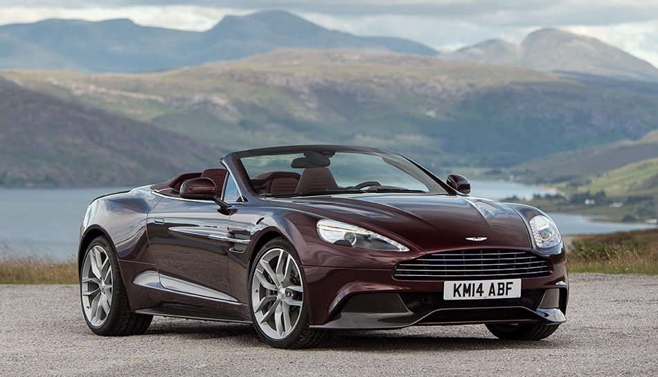 2015 Aston Martin Vanquish Volante Front Angle