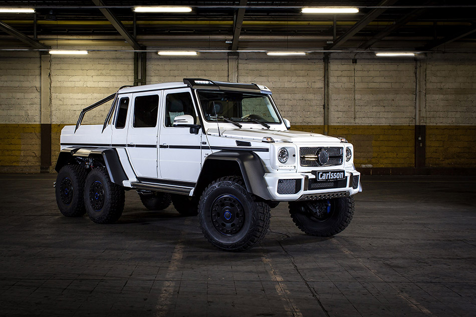 2014 Carlsson Mercedes-Benz G63 6x6 Front Angle