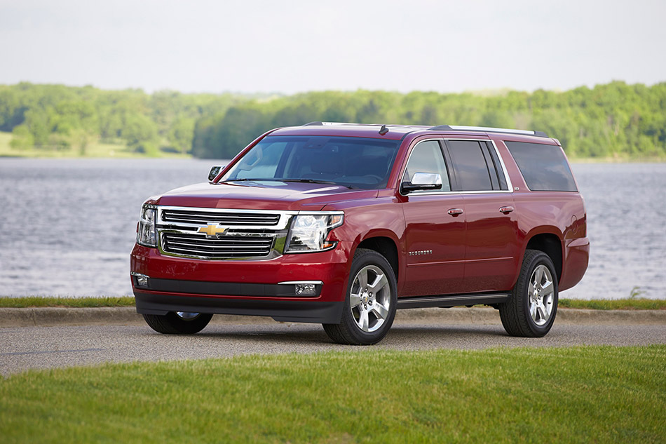 2015 Chevrolet Suburban LTZ Front Angle