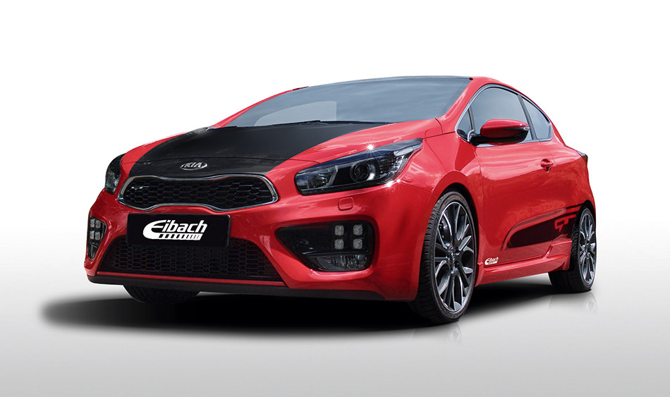 2014 Eibach Kia Ceed GT Front Angle