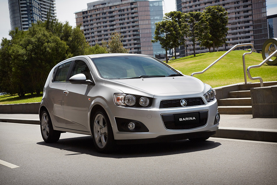 2013 Holden Barina Hatch Front Angle