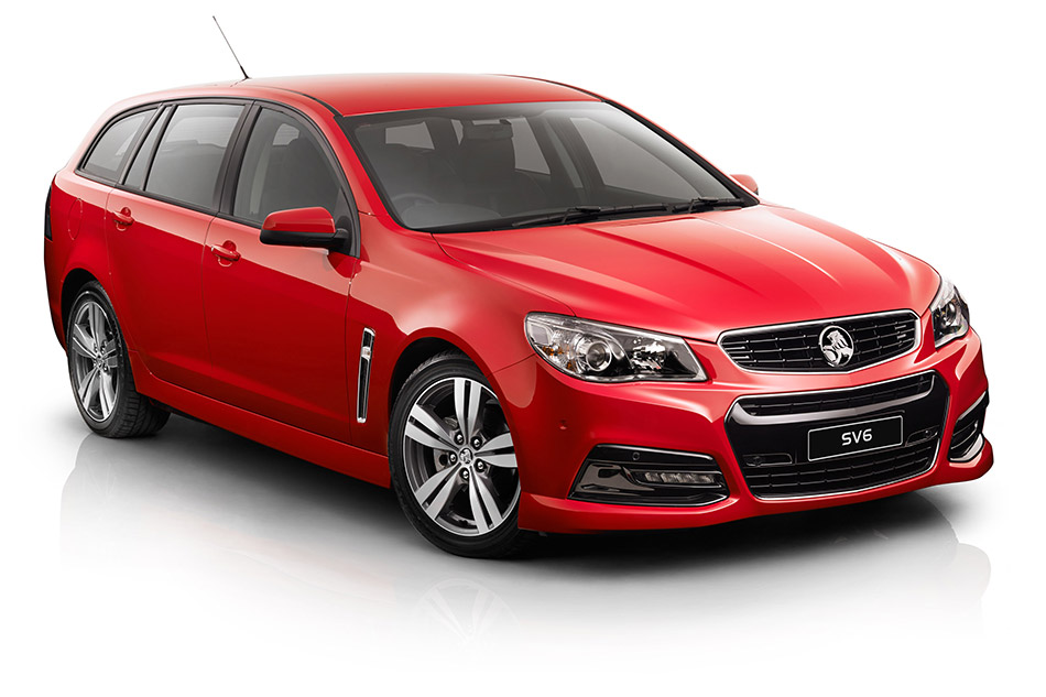 2014 Holden VF Commodore Sportwagon SV6 Front Angle