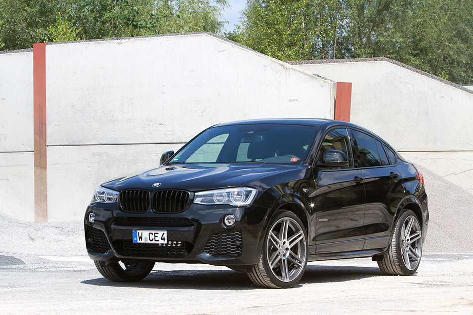 2014 Manhart BMW X4 35d xDrive Front Angle