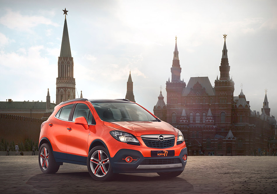 2014 Opel Mokka Moscow Edition Front Angle