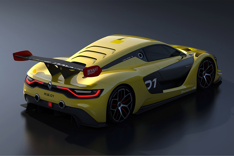 2014 Renault Sport RS 01 Rear Angle
