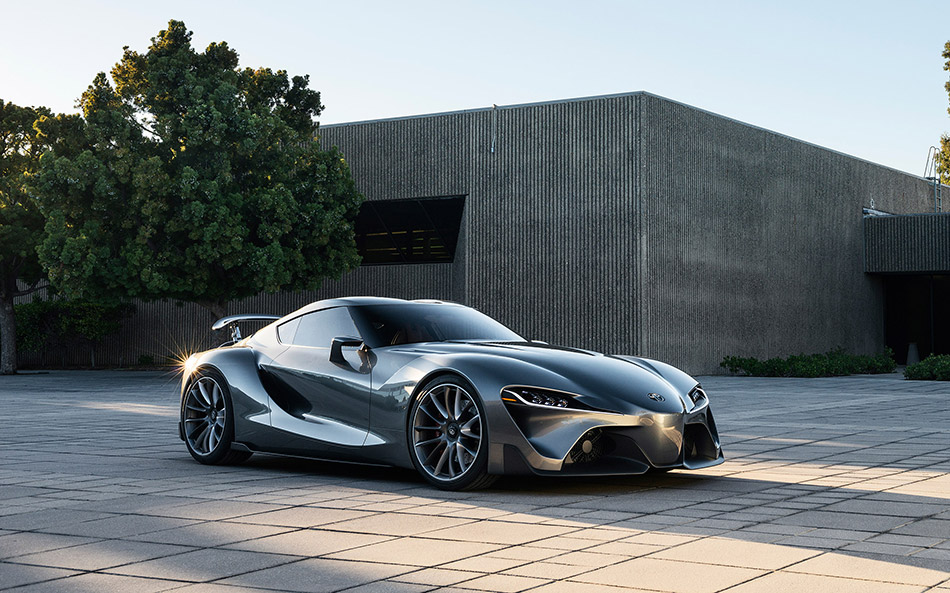 2014 Toyota FT-1 Graphite Concept Front Angle