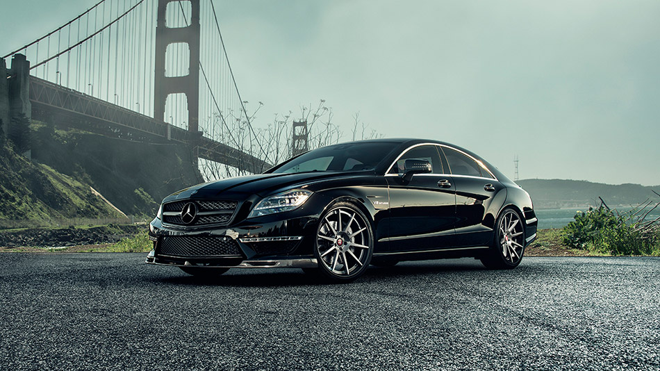 2014 Vorsteiner Mercedes-Benz CLS63 AMG Front Angle