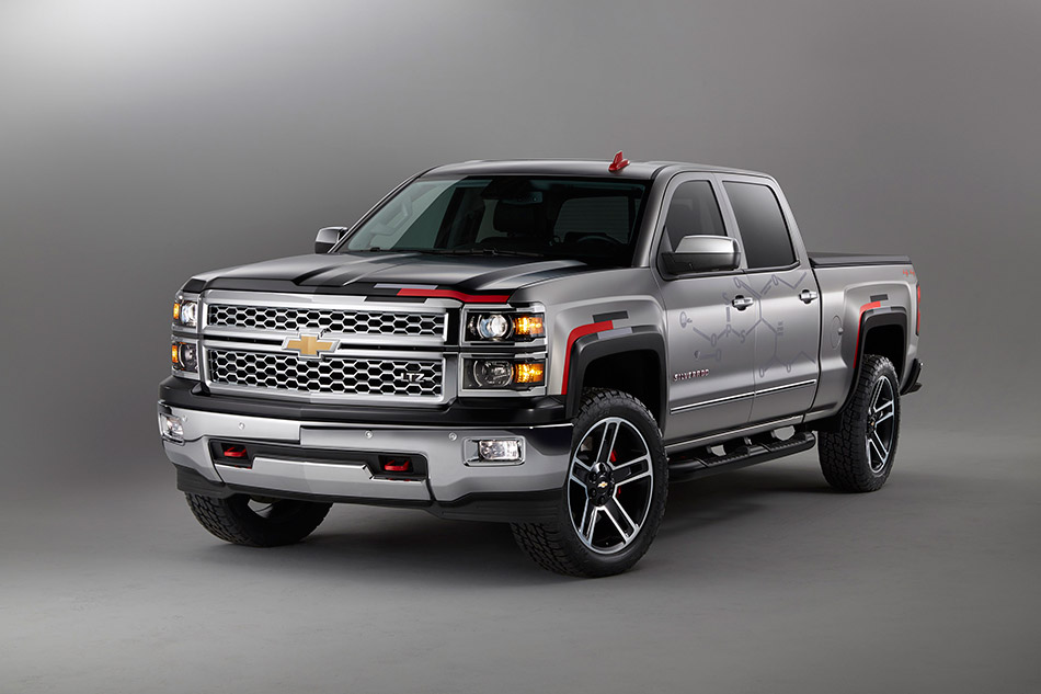 2015 Chevrolet Silverado Toughnology Concept Fornt Angle